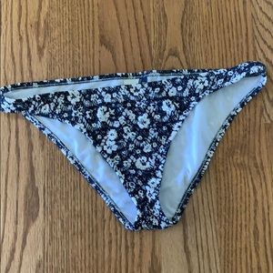 Floral Crochet Bikini Bottom